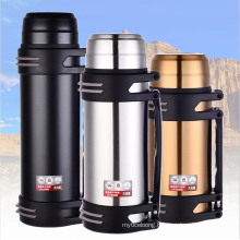 Large Capacity 304 Stainless Steel Travel Water Bottle Insulated Vacuum Thermos Flasks with Lid Coffee Thermos Cup